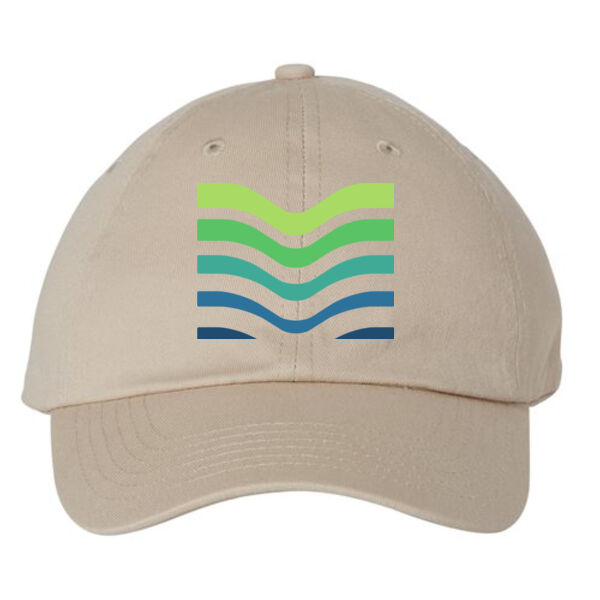 Valucap Bio-Washed Classic Dad Hat - Embroidered Logo Thumbnail