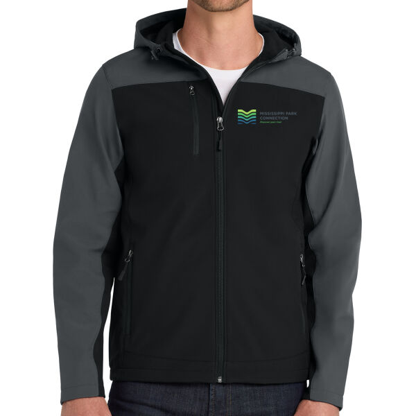 Port Authority Hooded Core Soft Shell Jacket - Printed Logo Thumbnail