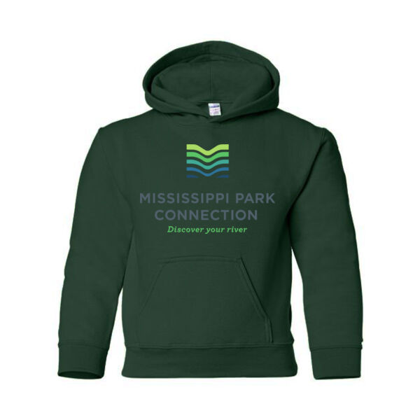 Gildan Youth Heavy Blend Hooded Sweatshirt - Printed Logo Thumbnail