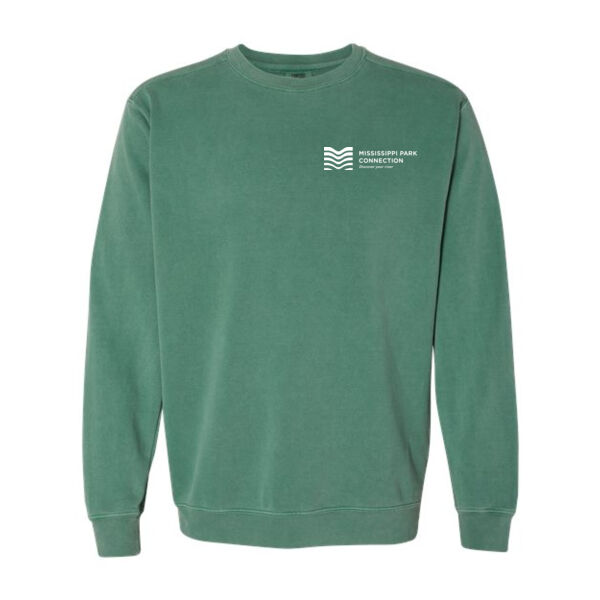 Comfort Colors Unisex Garment-Dyed Crewneck Sweatshirt - Printed Logo Thumbnail