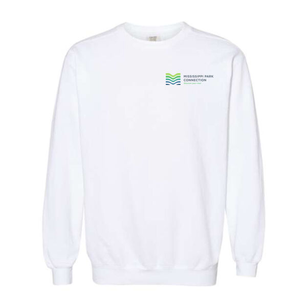 Comfort Colors Unisex Garment-Dyed Crewneck Sweatshirt - Printed Logo Thumbnail