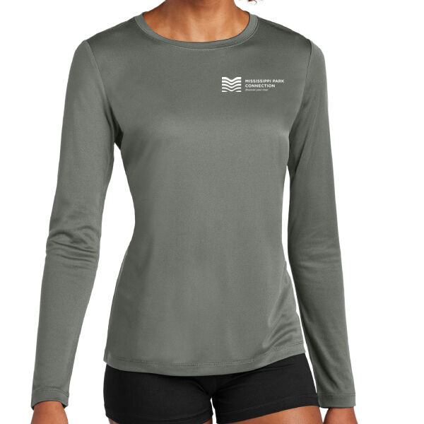 Sport-Tek Women's Posi-UV Pro Long Sleeve - Printed Logo Thumbnail