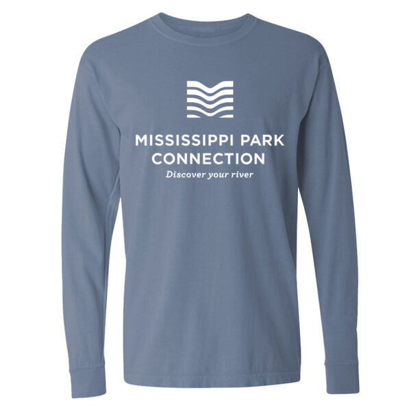 Comfort Colors Unisex Garment-Dyed Heavyweight Long Sleeve T-Shirt - Printed Logo Thumbnail