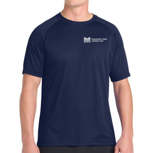 Sport-Tek Dry Zone Short sleeve Raglan T-Shirt - Printed Logo Thumbnail