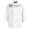 Eight Knot Button Chef Coat with Thermometer Pocket Thumbnail