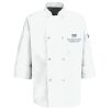 Eight Pearl Button Chef Coat with Thermometer Pocket Thumbnail