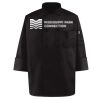 Black Knot Button Chef Coat Thumbnail